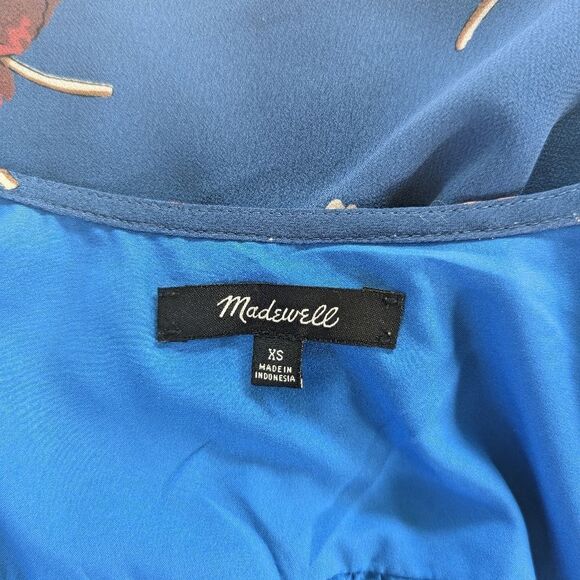 Madewell Preppy Coastal Garden Floral Academia Romantic Top XS - Picture 2 of 12